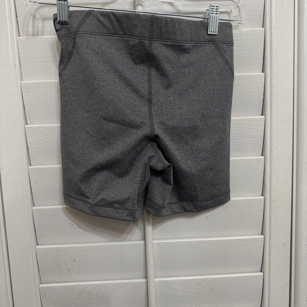 Nike Women's Athletic Charcoal Shorts - Picture 2 of 5